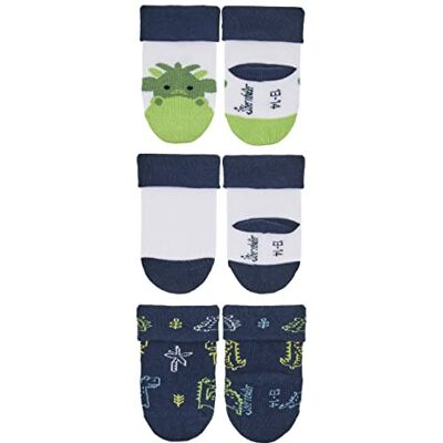 Sterntaler bebisar pojkar Babystrumpor 3-pack drake Strumpor Sterntaler bebisar pojkar Babystrumpor 3-pack drake Strumpor