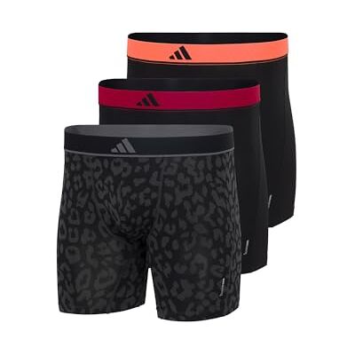 adidas boxershorts (3PK) – Active Micro Flex Eco – bekväma underkläder, Blandad 2, L adidas boxershorts (3PK) – Active Micro Flex Eco – bekväma underkläder, Blandad 2, L