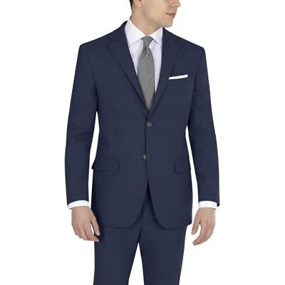 DKNY Modern passform för män, högpresterande separat affärskostym jacka, marinblå, 58 DKNY Modern passform för män, högpresterande separat affärskostym jacka, marinblå, 58