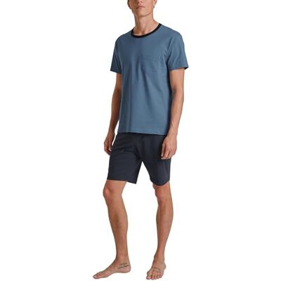 CALIDA Relax Essentials pyjamas kort Coronet Blue, storlek 56, Koronettblå, 56 CALIDA Relax Essentials pyjamas kort Coronet Blue, storlek 56, Koronettblå, 56