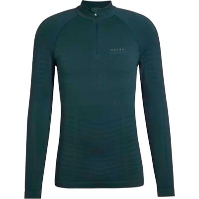 FALKE herr Baslager Ovandel Maximum Warm High Zip Neck M L/s Sh funktionellt garn snabbtorkande 1 del, Grön Holly 7385 Trend, XXL FALKE herr Baslager Ovandel Maximum Warm High Zip Neck M L/s Sh funktionellt garn snabbtorkande 1 del, Grön Holly 7385 Trend, XXL