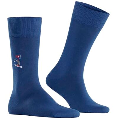 Burlington herrstrumpor Brit Style M SO bomull mönstrad 1 par, blå (Deep Blue 6046), 40–46, Blå (Deep Blue 6046), 40-46 EU Burlington herrstrumpor Brit Style M SO bomull mönstrad 1 par, blå (Deep Blue 6046), 40–46, Blå (Deep Blue 6046), 40-46 EU