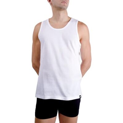 pierre cardin underwear Herrlinne bomull, grå, bodysuit, Vitt och blått, XXL pierre cardin underwear Herrlinne bomull, grå, bodysuit, Vitt och blått, XXL