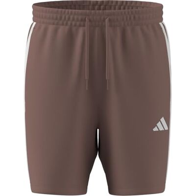 adidas För Män ESSENTIAL THREE STRIPES FRENCH TERRY SHORT, warm clay/white, XS Short adidas För Män ESSENTIAL THREE STRIPES FRENCH TERRY SHORT, warm clay/white, XS Short