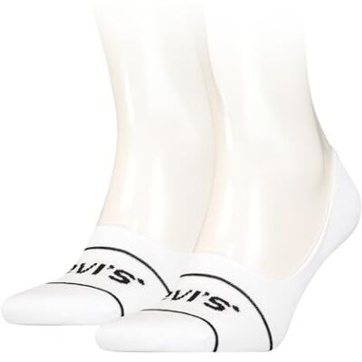 Levi's Footie (förpackning med 2), Vitt, 41.5-43.5 EU Levi's Footie (förpackning med 2), Vitt, 41.5-43.5 EU