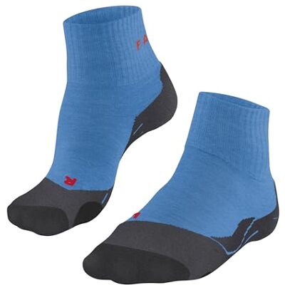 FALKE herr Vandringsstrumpor TK2 Explore Short M Sso ull funktionsmaterial tjock anti-blåsor 1 par, Blå Blue Note 6545, 39-41 FALKE herr Vandringsstrumpor TK2 Explore Short M Sso ull funktionsmaterial tjock anti-blåsor 1 par, Blå Blue Note 6545, 39-41