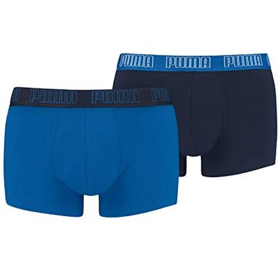 PUMA Herrkalsonger (2-pack), True Blue, S PUMA Herrkalsonger (2-pack), True Blue, S