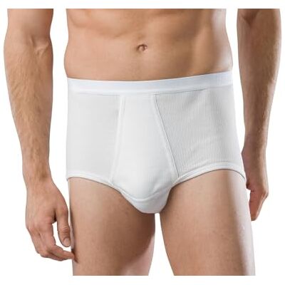 Schiesser Boxershorts för män, Vit (100 vit), XL Schiesser Boxershorts för män, Vit (100 vit), XL