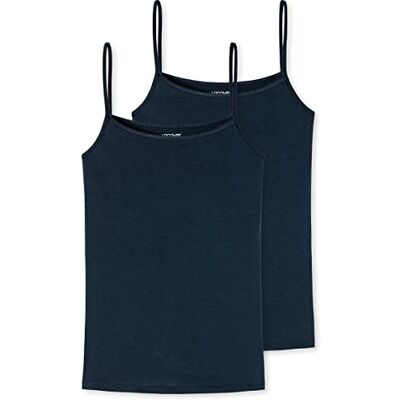 Uncover by Schiesser Damen 2 PACK Essential Unterhemd Spaghettitop Bamboo Cotton Uncover by Schiesser Damen 2 PACK Essential Unterhemd Spaghettitop Bamboo Cotton