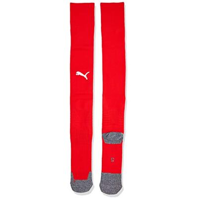 PUMA Unisex, Team LIGA Socks Socken, Red-White, 43-46 (Herstellergröße: 4) PUMA Unisex, Team LIGA Socks Socken, Red-White, 43-46 (Herstellergröße: 4)