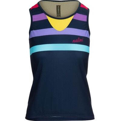 Nalini Tank Top Lady Damlinne, Blå/gul, XXL Nalini Tank Top Lady Damlinne, Blå/gul, XXL