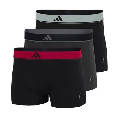 adidas Trunk (3PK) – Active Micro Flex Eco – bekväma underkläder, Blandad 1, S adidas Trunk (3PK) – Active Micro Flex Eco – bekväma underkläder, Blandad 1, S