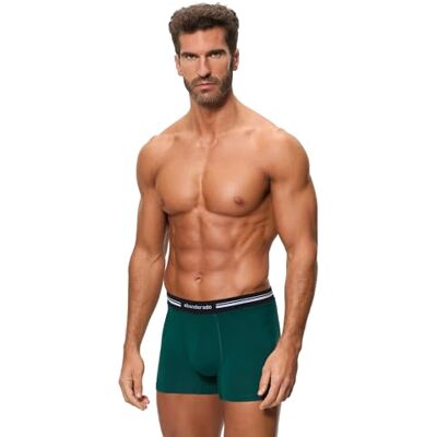 Abanderado Tekniskt stängt boxershorts med extra mjuk midja för män x 1, Botanisk grön, 8 Abanderado Tekniskt stängt boxershorts med extra mjuk midja för män x 1, Botanisk grön, 8