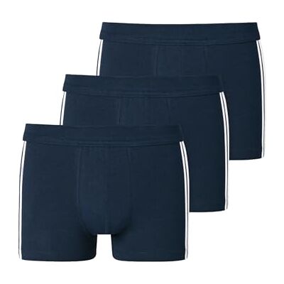 Schiesser Herren 3 PACK Shorts Softbund und Streifen Bio Baumwolle 95/5 Organic Schiesser Herren 3 PACK Shorts Softbund und Streifen Bio Baumwolle 95/5 Organic