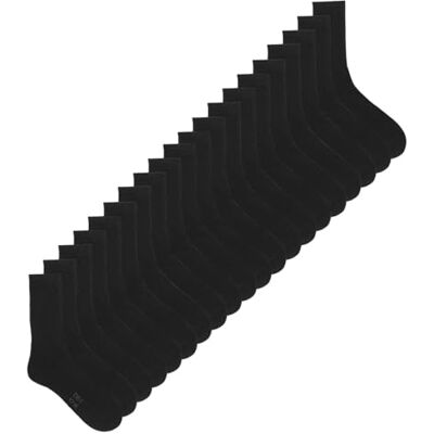 Dim halvstrumpor Eco Sport x10 herr, svart, 39 EU Dim halvstrumpor Eco Sport x10 herr, svart, 39 EU