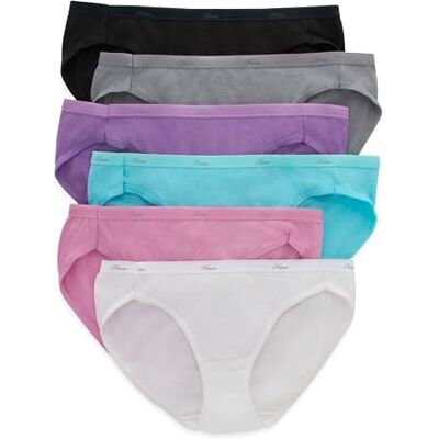 Hanes kvinnors bomull bikini trosa flera pack Hanes kvinnors bomull bikini trosa flera pack