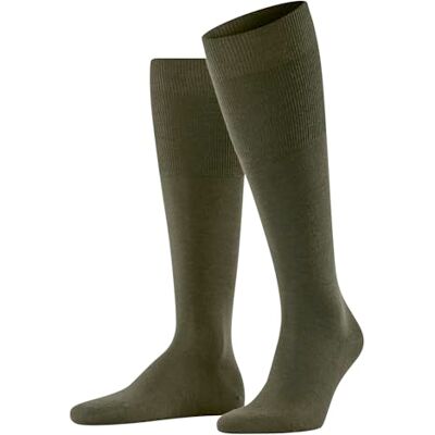 FALKE herr Knästrumpor Airport M Kh ull bomull lång enfärgat 1 par, Grön Grass 7431, 45-46 FALKE herr Knästrumpor Airport M Kh ull bomull lång enfärgat 1 par, Grön Grass 7431, 45-46