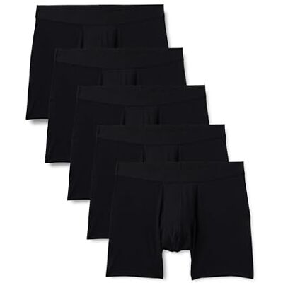 Amazon Essentials herr supermjuka modal boxershorts, Svart, XS Amazon Essentials herr supermjuka modal boxershorts, Svart, XS