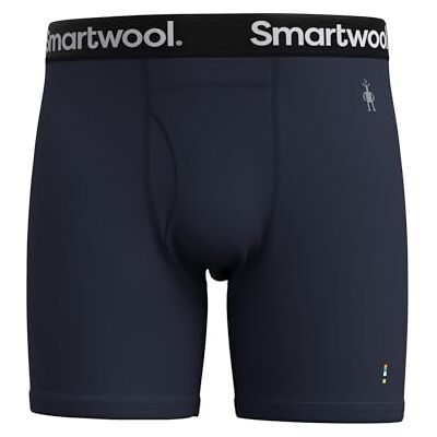 Smartwool Merino Brief Boxed Boxershorts för män, Deep Navy, XL Smartwool Merino Brief Boxed Boxershorts för män, Deep Navy, XL