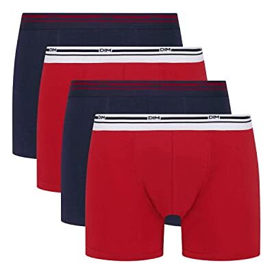 Dim Herr boxer Homme daglig färg X4 boxershorts, Rge L/Bl D, XXXL Dim Herr boxer Homme daglig färg X4 boxershorts, Rge L/Bl D, XXXL