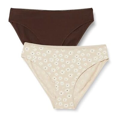 Dagi Kvinnors Multi Colour 2-pack regular midjekalsong, flerfärgad XL, Mångfärgad, XL Dagi Kvinnors Multi Colour 2-pack regular midjekalsong, flerfärgad XL, Mångfärgad, XL