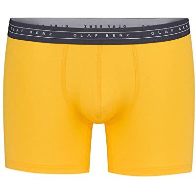 Olaf Benz Boxershorts för män, GUL, S Olaf Benz Boxershorts för män, GUL, S