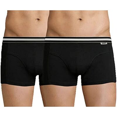 Dim Boxer herr Eco bekväm stretchbomull svart x8, svart, XXL Dim Boxer herr Eco bekväm stretchbomull svart x8, svart, XXL