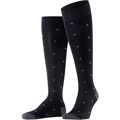 FALKE Microblock höga strumpor för män bomull vit svart plus höga färger fina ränder fantasimönster idealisk för sommaren 1 par, Grå (antracit melange 3096), 39/42 EU FALKE Microblock höga strumpor för män bomull vit svart plus höga färger fina ränder fantasimönster idealisk för sommaren 1 par, Grå (antracit melange 3096), 39/42 EU