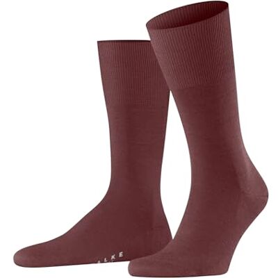 FALKE herr Strumpor Airport M So ull bomull enfärgat 1 par, Brun Cayenne 5950, 45-46 FALKE herr Strumpor Airport M So ull bomull enfärgat 1 par, Brun Cayenne 5950, 45-46