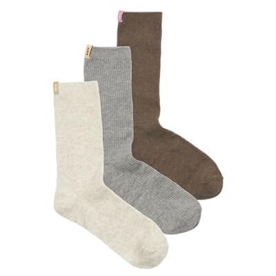 JJXX JACK & JONES Jxmarrisa 3-pack Sock Acc, Medium grå melerad, one size JJXX JACK & JONES Jxmarrisa 3-pack Sock Acc, Medium grå melerad, one size