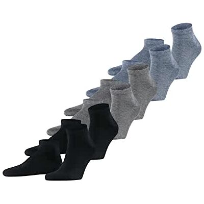 FALKE Happy 6-Pack M SN Bomull kort enfärgad multipack 6 par män korta strumpor (6-pack), Flerfärgad (Sortiment 0020), 43-46 EU FALKE Happy 6-Pack M SN Bomull kort enfärgad multipack 6 par män korta strumpor (6-pack), Flerfärgad (Sortiment 0020), 43-46 EU