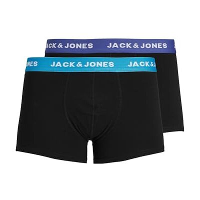 JACK & JONES Boxershorts för män, Surf The Web/Detail: blå Jewel, L JACK & JONES Boxershorts för män, Surf The Web/Detail: blå Jewel, L