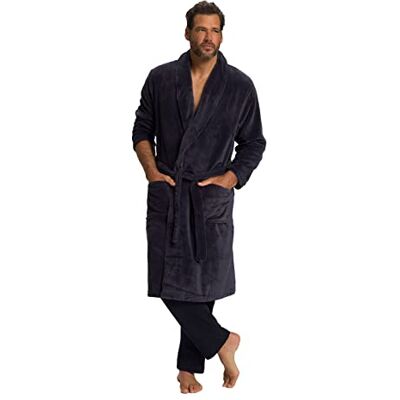 JP 1880 Herrkläder stor och lång plus storlek L-8XL badrock, myskläder, mikrofiber, bälte, upp till 8 XL 701445, Grått, 3XL JP 1880 Herrkläder stor och lång plus storlek L-8XL badrock, myskläder, mikrofiber, bälte, upp till 8 XL 701445, Grått, 3XL