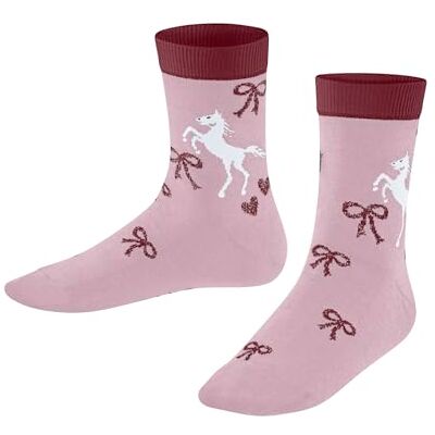 FALKE Unisex barnstrumpor Western Horses K Sso bomull mönstrad 1 par, rosa Thulit 8663, 35-38 FALKE Unisex barnstrumpor Western Horses K Sso bomull mönstrad 1 par, rosa Thulit 8663, 35-38