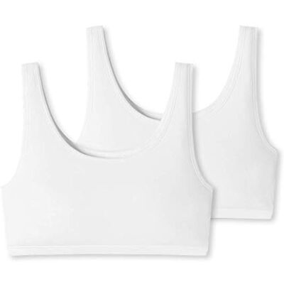 Uncover by Schiesser Damen 2 PACK Bustier Cotton Uncover by Schiesser Damen 2 PACK Bustier Cotton