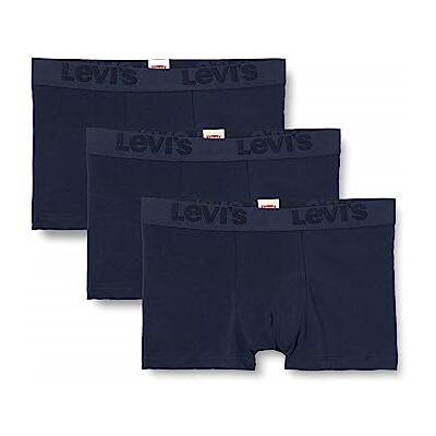 Levi's Herr Premium herrkalsonger (3-pack) kalsonger, marinblå, S Levi's Herr Premium herrkalsonger (3-pack) kalsonger, marinblå, S