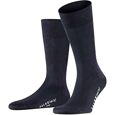 FALKE herr Strumpor Cool 24/7 M So bomull enfärgat 1 par, Blå Dark Navy 6375, 49-50 FALKE herr Strumpor Cool 24/7 M So bomull enfärgat 1 par, Blå Dark Navy 6375, 49-50