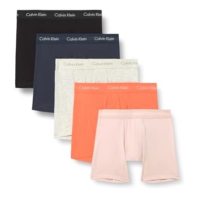 Calvin boxershorts för män BRIEF 5PK 000NB3794A boxershorts, multi (svart/snövärmare/oral POP/INK/PO), S, Multi (svart/snö ljung/korall pop/bläck/po), S Calvin boxershorts för män BRIEF 5PK 000NB3794A boxershorts, multi (svart/snövärmare/oral POP/INK/PO), S, Multi (svart/snö ljung/korall pop/bläck/po), S