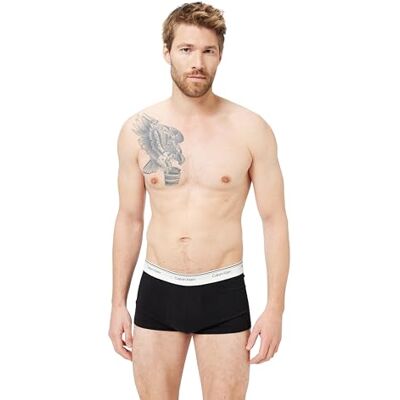 Calvin mäns låg stigning bagageutrymme (paket med 3), svart (svart), L Calvin mäns låg stigning bagageutrymme (paket med 3), svart (svart), L