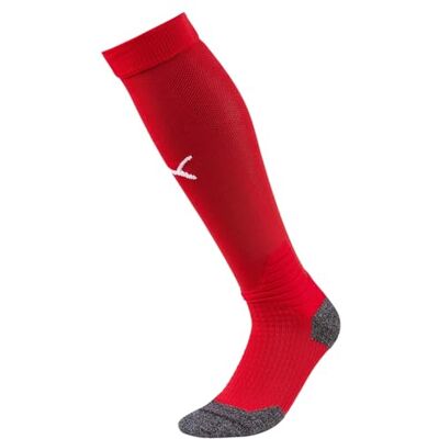 PUMA herr lag liiga strumpor, Rött/vitt, 35-47 EU PUMA herr lag liiga strumpor, Rött/vitt, 35-47 EU
