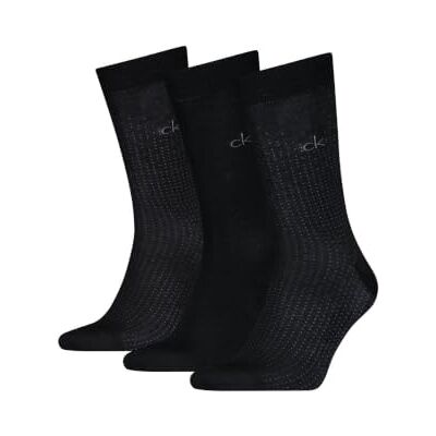 Calvin Giftbox Dropneedle Grid Classic Sock (3-pack) Calvin Giftbox Dropneedle Grid Classic Sock (3-pack)