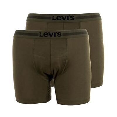 Levi's Boxer underkläder män 2-pack, Grön, L Levi's Boxer underkläder män 2-pack, Grön, L