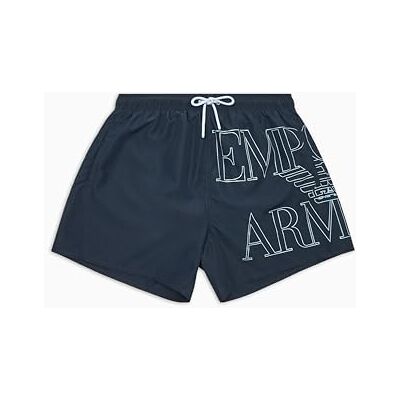 Giorgio Armani Man Bold Logo Mid Boxer Blå S, Armani Blu, S Giorgio Armani Man Bold Logo Mid Boxer Blå S, Armani Blu, S