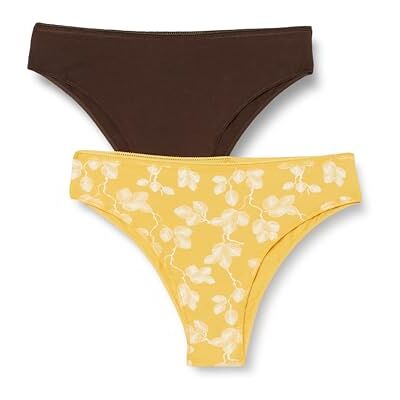 Dagi Kvinnors Multi Colour 2-pack normal midja Brazillian, flerfärgad färg, L, Mångfärgad, L Dagi Kvinnors Multi Colour 2-pack normal midja Brazillian, flerfärgad färg, L, Mångfärgad, L