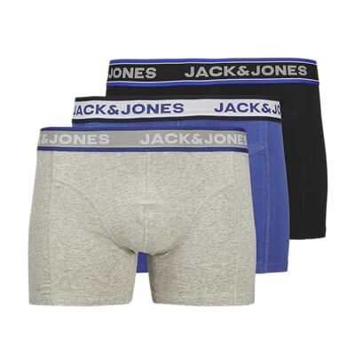 JACK & JONES Jacchristian Solid Trunks 3-pack Sn Jnr, svart, numeric_128 JACK & JONES Jacchristian Solid Trunks 3-pack Sn Jnr, svart, numeric_128