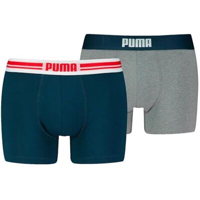 PUMA Everyday Placed Logo Boxer 2 Einheiten XL Mehrfarbig, Mehrfarbig, XL, Flerfärgad, XL PUMA Everyday Placed Logo Boxer 2 Einheiten XL Mehrfarbig, Mehrfarbig, XL, Flerfärgad, XL