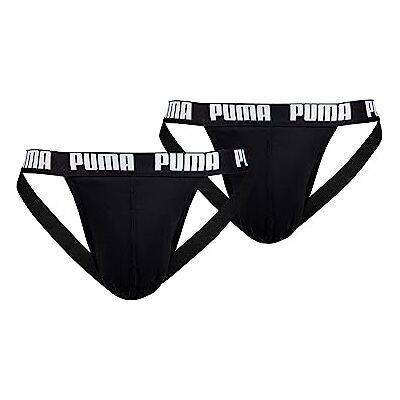 PUMA Jockstrap underkläder (set med 2) herr, svart, L PUMA Jockstrap underkläder (set med 2) herr, svart, L