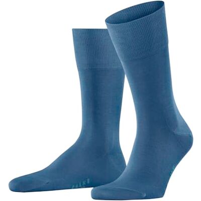 FALKE herr Strumpor Tiago M So fil d'Écosse bomull enfärgat 1 par, Blå Sky Blue 6868, 39-40 FALKE herr Strumpor Tiago M So fil d'Écosse bomull enfärgat 1 par, Blå Sky Blue 6868, 39-40