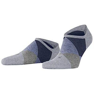Burlington Herr Clyde bomull förstärkta herrsneakers med motiv andas tunn med rutig ONE-size FITS-All som gåva 1 par strumpor, grå (Arctic Melange 3221), 40–46 Burlington Herr Clyde bomull förstärkta herrsneakers med motiv andas tunn med rutig ONE-size FITS-All som gåva 1 par strumpor, grå (Arctic Melange 3221), 40–46