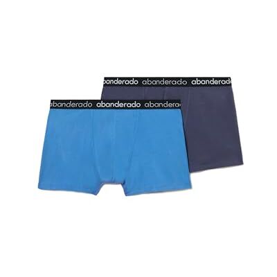 Abanderado Boxershorts i bomull med dragkedja i bomull stretch bomull för män x 2 Abanderado Boxershorts i bomull med dragkedja i bomull stretch bomull för män x 2
